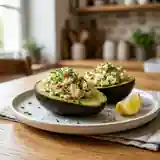 Demi-avocats farcis au crabe : entrée fraîche et gourmande