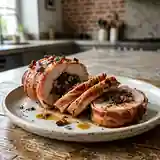 Dinde farcie aux pruneaux et lard : recette gourmande et facile