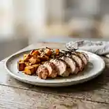Dinde Rôtie à la Patate Douce Fondante : Recette Facile et Savoureuse