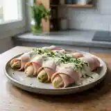 Endives fondantes au jambon de poulet et citron