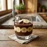 Entremets gourmand au chocolat et banane : dessert fondant et fruité