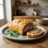 Épaule d'agneau farcie en croûte feuilletée : recette gourmande et facile