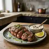 Épigramme d'agneau grillé à la sauce épicée maison
