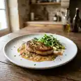 Escalope de Foie d'Oie Poêlée à la Sauce aux Épices