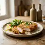 Escalopes de dinde panées croustillantes et savoureuses