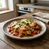 Escalopes de poulet à la pizzaiolo : recette savoureuse et facile