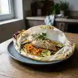 Escalopes de poulet en papillote savoureuses et légères