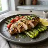 Escalopes de poulet grillées marinées au gingembre : recette savoureuse et facile