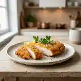 Escalopes de poulet panées croustillantes et dorées