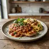 Escalopes de veau à la bolognaise savoureuse
