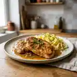 Escalopes de veau flambées au calvados : recette savoureuse et facile