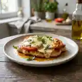 Escalopes de Veau Gratinées à la Mozzarella