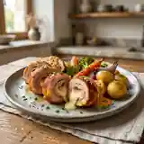 Escalopes de veau roulées au paprika : recette savoureuse et facile