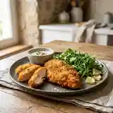 Escalopes panées au cumin croustillantes et savoureuses
