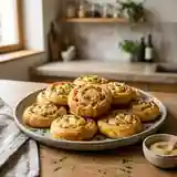Escargots feuilletés au jambon et fromage : recette facile et gourmande