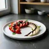 Étoile Filante Gourmande : Dessert Étoilé au Chocolat et Fruits