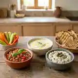 Farandole de sauces estivales pour apéritif gourmand
