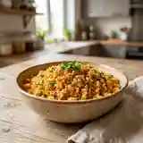 Farofa brésilienne à l'huile de palme : recette traditionnelle savoureuse