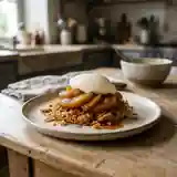 Feuillantines croustillantes aux pommes caramélisées