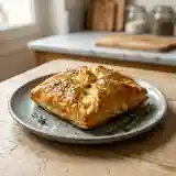 Feuilleté au chèvre fondant et croustillant