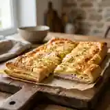 Feuilleté au jambon gourmand et facile à préparer