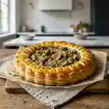 Feuilleté aux cèpes fondants et croustillants : recette gourmande