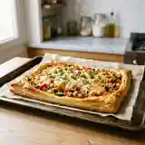 Feuilleté croustillant aux légumes fondants