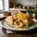 Feuilleté de Langoustines au Curry Crémeux