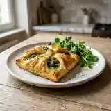 Feuilleté d'escargots au beurre persillé gourmand
