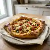 Feuilleté d'été gourmand aux légumes frais