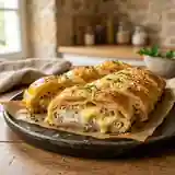Feuilleté gourmand au Boursin : recette facile et rapide