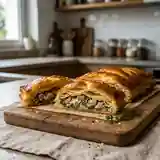 Feuilleté gourmand jambon et épinards
