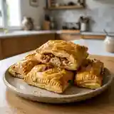 Feuilletés gourmands aux lardons et crème fraîche