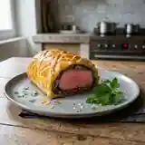 Filet de bœuf en croûte aux champignons : recette gourmande et raffinée