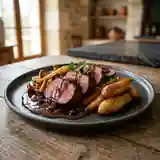 Filet de chevreuil fondant sauce Grand Veneur