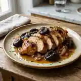 Filet de dinde au miel et pruneaux fondants : recette gourmande et facile