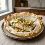 Filet de perche en papillote savoureux et léger