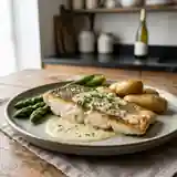 Filet de Sandre Fondant au Beurre Blanc Traditionnel
