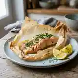 Filet de saumon frais en papillote : recette simple et savoureuse