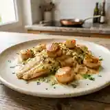 Filet de Sole et Fricassée de Noix de Saint-Jacques au Miel : Recette Gourmande et Raffinée