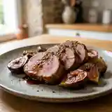Filet mignon de porc aux figues caramélisées, recette facile et gourmande