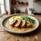 Filet mignon de porc fondant au Maroilles : recette gourmande et facile