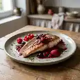 Filets de rougets aux baies rouges : recette gourmande et raffinée