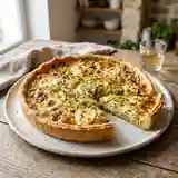 Flamiche aux poireaux et chèvre frais : tarte savoureuse et fondante