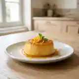 Flan à l'orange onctueux et parfumé