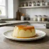 Flan à la vanille soyeux et léger