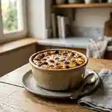 Flan aux raisins parfumé au cognac : dessert gourmand et raffiné