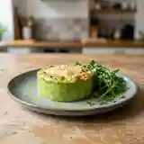 Flan crémeux aux brocolis et avocat, recette saine et gourmande