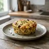 Flan d'aubergines à l'ail fondant et savoureux