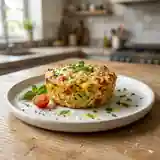 Flan de courgettes à la tomate fondant et savoureux